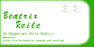 beatrix reile business card